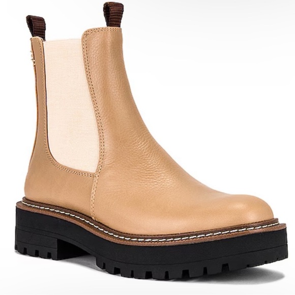 🌸SAM EDELMAN🌸 Laguna Waterproof Lug Sole
Chelsea Boot Sesame Size: 9 - Picture 3 of 15